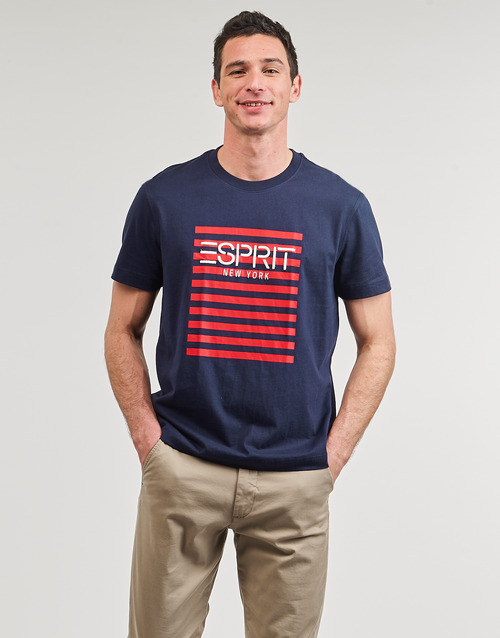 Esprit OCS LOGO STRIPE Tamno plava  