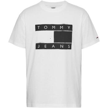Odjeća Muškarci
 Majice kratkih rukava Tommy Hilfiger  Bijela