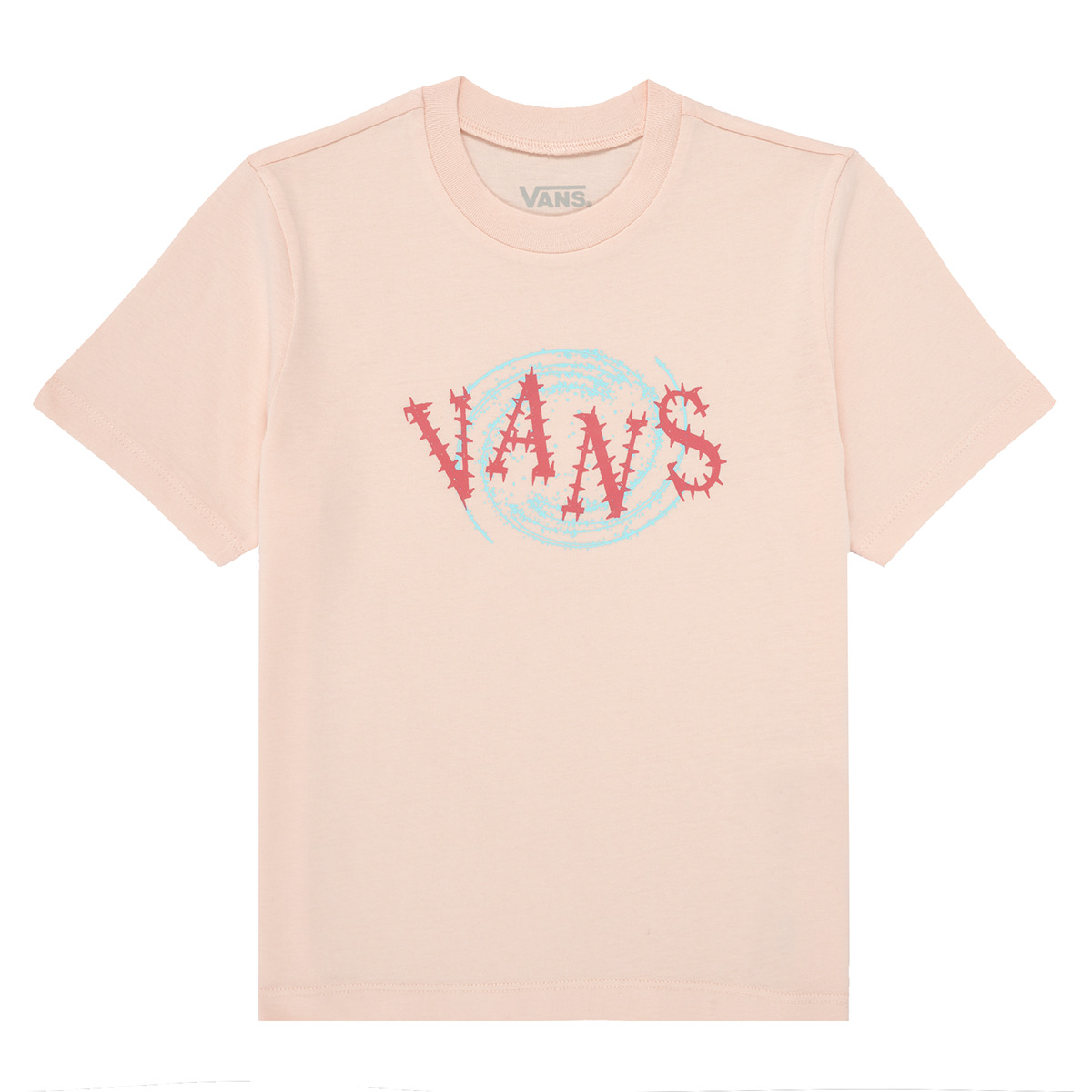 Odjeća Djevojčica Majice kratkih rukava Vans INTO THE VOID BFF Ružičasta