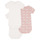 Odjeća Djevojčica Pidžame i spavaćice Petit Bateau LOT X3 Ružičasta / Bež