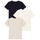 Odjeća Djeca Majice kratkih rukava Petit Bateau A0A8H X3 Bijela / Bež / Crna