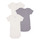 Odjeća Djeca Pidžame i spavaćice Petit Bateau A09YL X3 Bijela