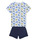 Odjeća Djeca Pidžame i spavaćice Petit Bateau A0ABD X2 Plava / žuta