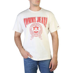 Odjeća Muškarci
 Majice kratkih rukava Tommy Hilfiger - dm0dm15645 Bijela