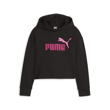 Odjeća Djevojčica Sportske majice Puma ESS 2COLOR HOODIE Crna