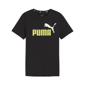 Odjeća Dječak
 Majice kratkih rukava Puma ESS+ 2 COL LOGO TEE B Crna