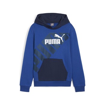 Odjeća Dječak
 Sportske majice Puma PUMA POWER GRAPHIC HOODIE TR B Plava
