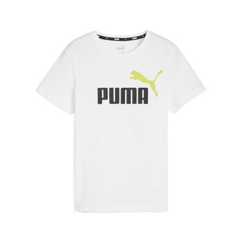 Odjeća Dječak
 Majice kratkih rukava Puma ESS+ 2 COL LOGO TEE B Bijela