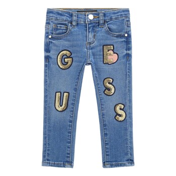 Odjeća Djevojčica Slim traperice Guess K4RA02 Plava