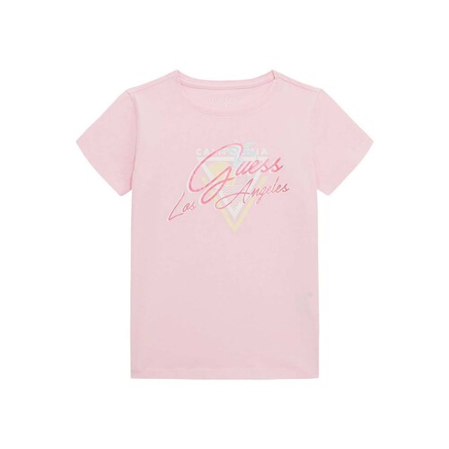 Odjeća Djevojčica Majice kratkih rukava Guess SS SHIRT Ružičasta
