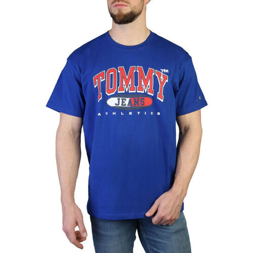 Odjeća Muškarci
 Majice kratkih rukava Tommy Hilfiger - dm0dm16407 Plava