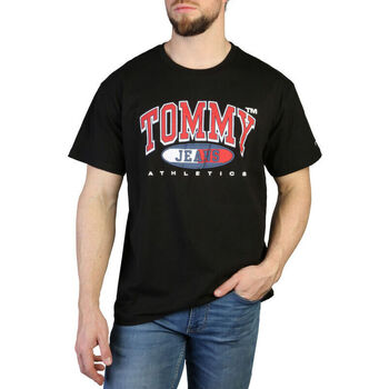 Odjeća Muškarci
 Majice kratkih rukava Tommy Hilfiger - dm0dm16407 Crna