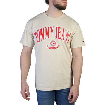 Odjeća Muškarci
 Majice kratkih rukava Tommy Hilfiger - dm0dm16400 Smeđa