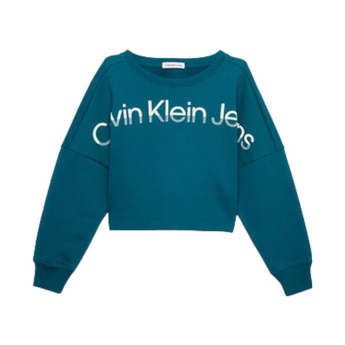 Odjeća Djevojčica Sportske majice Calvin Klein Jeans  Zelena