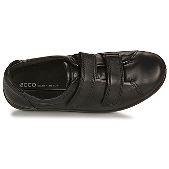Ecco Soft 2.0 Black Feather with Black Sole Crna