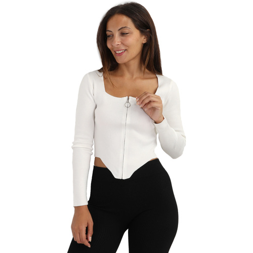Odjeća Žene
 Topovi i bluze La Modeuse 67454_P156541 Bijela