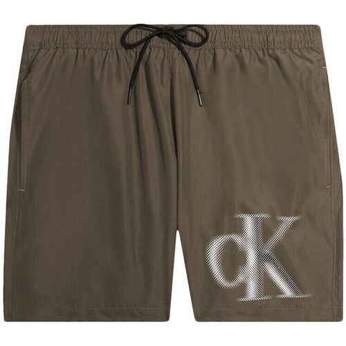Odjeća Muškarci
 Bermude i kratke hlače Calvin Klein Jeans km0km00800-gxh brown Smeđa