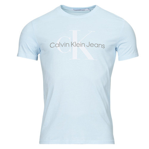 Odjeća Muškarci
 Majice kratkih rukava Calvin Klein Jeans SEASONAL MONOLOGO TEE Plava