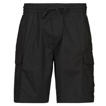 Calvin Klein Jeans WASHED CARGO SHORT Crna