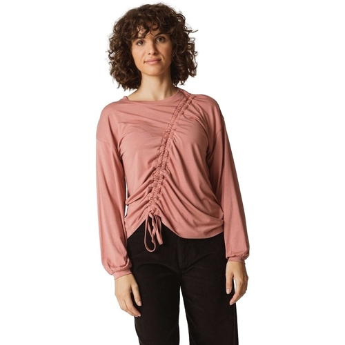 Odjeća Žene
 Sportske majice Skfk T-Shirt Bezi - Vintage Rose Ružičasta
