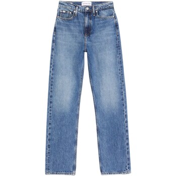 Odjeća Žene
 Traperice ravnog kroja Calvin Klein Jeans J20J221244 Plava