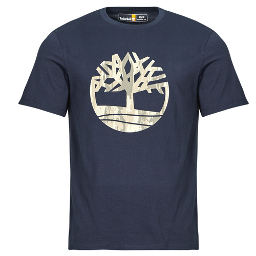 Odjeća Muškarci
 Majice kratkih rukava Timberland Camo Tree Logo Short Sleeve Tee Plava