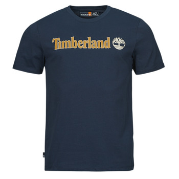 Timberland Linear Logo Short Sleeve Tee Tamno plava