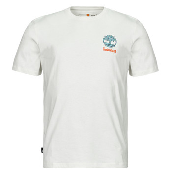Odjeća Muškarci
 Majice kratkih rukava Timberland Back Graphic Short Sleeve Tee Bijela