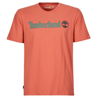 Odjeća Muškarci
 Majice kratkih rukava Timberland Linear Logo Short Sleeve Tee Smeđa