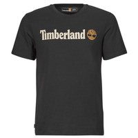 Odjeća Muškarci
 Majice kratkih rukava Timberland Linear Logo Short Sleeve Tee Crna