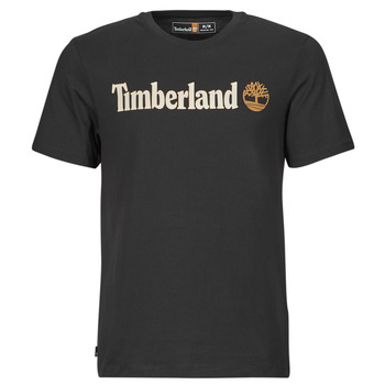 Odjeća Muškarci
 Majice kratkih rukava Timberland Linear Logo Short Sleeve Tee Crna