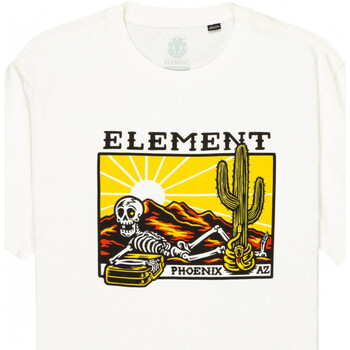 Odjeća Muškarci
 Majice / Polo majice Element Dusk Bijela