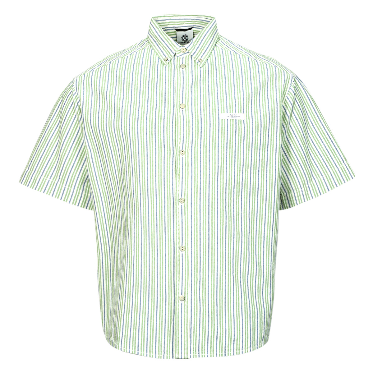 Odjeća Muškarci
 Košulje kratkih rukava Element CAMBRIDGE SS Bijela / Siva / Zelena