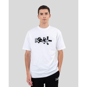 Odjeća Muškarci
 Majice kratkih rukava Karl Lagerfeld 755261 533221 Bijela