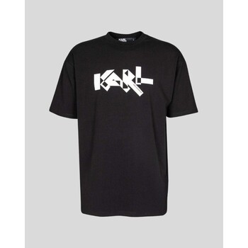 Odjeća Muškarci
 Majice kratkih rukava Karl Lagerfeld 755261 533221 Crna