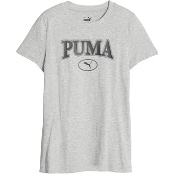 Odjeća Djevojčica Majice kratkih rukava Puma 219624 Siva