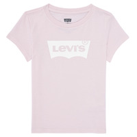 Odjeća Djevojčica Majice kratkih rukava Levi's BATWING TEE Ružičasta / Bijela