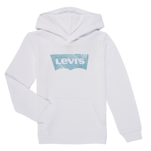 Odjeća Dječak
 Sportske majice Levi's PALM BATWING FILL HOODIE Bijela / Plava