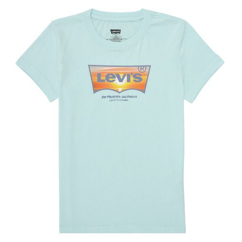 Odjeća Dječak
 Majice kratkih rukava Levi's SUNSET BATWING TEE Plava / Narančasta