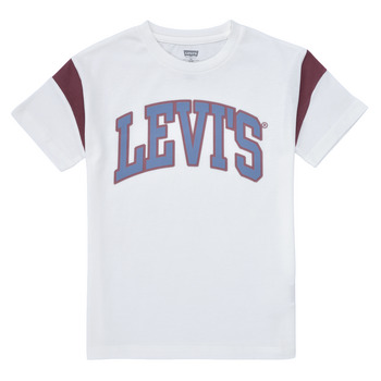 Odjeća Dječak
 Majice kratkih rukava Levi's LEVI'S PREP SPORT TEE Bijela / Plava / Crvena