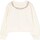 Odjeća Djevojčica Sportske majice Moschino HDF05FLDA16 Bijela