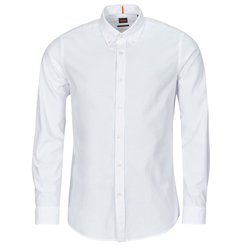 Odjeća Muškarci
 Košulje dugih rukava BOSS Rickert Bijela