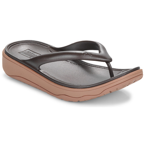 Obuća Žene
 Japanke FitFlop Relieff Metallic Recovery Toe-Post Sandals Brončana