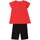 Odjeća Djevojčica Odijela Ido 46035 Crvena
