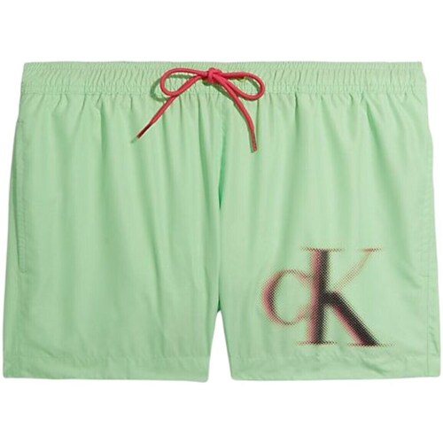 Odjeća Muškarci
 Bermude i kratke hlače Calvin Klein Jeans KM0KM00801 Zelena