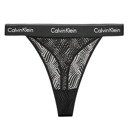 Donje rublje Žene
 String Calvin Klein Jeans STRING THONG Crna