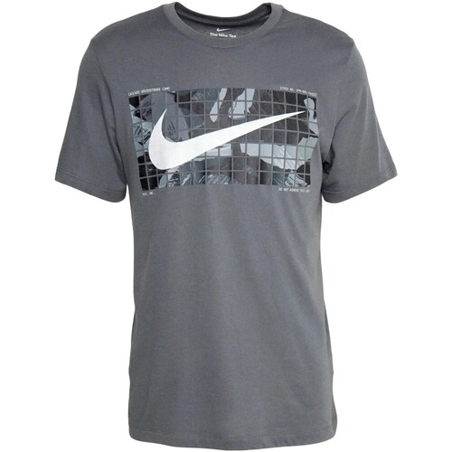 Odjeća Muškarci
 Majice kratkih rukava Nike CAMISETA HOMBRE  TEE CAMO FJ2446 Siva