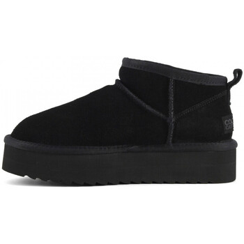 Colors of California Platfrom winter boot in suede Crna