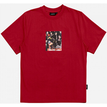 Odjeća Muškarci
 Majice / Polo majice Wasted T-shirt kick Crvena