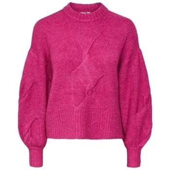 Odjeća Žene
 Puloveri Y.a.s YAS Lexu L/S Knit - Rose Violet Ružičasta
